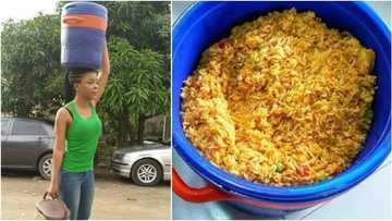 Christian Nigerian lady who lives in Lagos gives iftar meal to Muslims during Ramadan (photos)