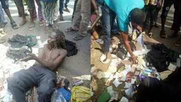 Dubi wani mahaukaci da yake tsintar pampers na yara, sai wannan ya faru bayan kwanaki 14 (Hotuna)