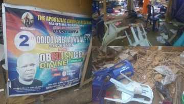 Chaos! 2 killed, church and mosque razed as Hausa and Rivers indigenes allegedly clash (photos, videos)