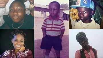 Interesting throwback photos of famous Nigerian celebrities emerge online