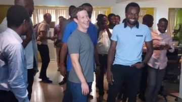 Facebook founder, Mark Zuckerberg arrives in Nigeria (Photos)