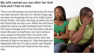 My wife named our son after her old boyfriend - Nigerian man cries out