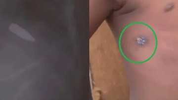Sad! Stray bullet hits 5-year-old boy in the chest, you won't believe what police did to his father (photos/video)