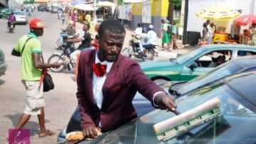 Wow! Read what happened to windscreen cleaner in Abeokuta (photos)