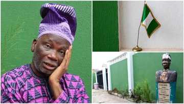 Retro: Meet 82-year-old Taiwo Akinkunmi who designed the Nigerian flag at the age of 23, he was paid about N42,000 (photos)