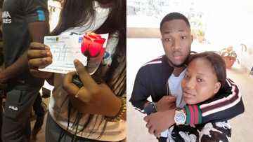 Man who proposed to his girlfriend with N2m cheque explains why he did it