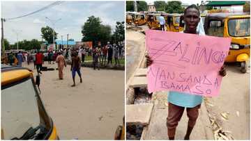 Just in: Commercial tricycle operators protest police extortion in Maiduguri