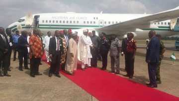 Breaking: Buhari hits the ground running in Ebonyi with commissioning of landmark project connecting S/East to Cameroon