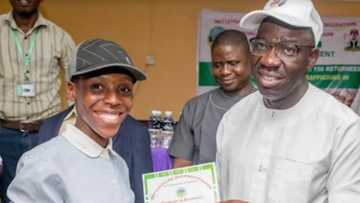 Governor Obaseki gives out N100million and land to 150 people who returned from Libya