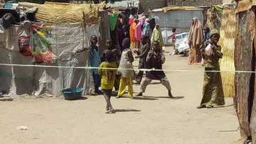 Wata gobara ta tafka ma yan gudun hijira mummunan asara a sansaninsu