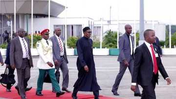 Photos: President Buhari Heads To France (UPDATED)