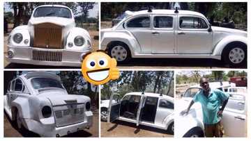 Nigerian man reworks a Volkswagen Beetle into this sleek posh ride (photos)