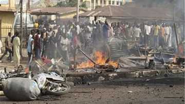 Just in: Boko Haram bomber takes own life in failed attack on major Maiduguri market