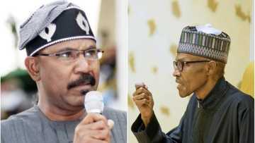 Na fi karfin matsayin da aka nada ni - Sanata Mamora ya watsawa Buhari kasa a ido