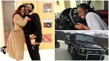 See the N35million exotic car this young lady received from her parents, says it’s her dream car (photos)