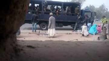 Zuwan Kwankwaso Kano: Jami'an tsaro sun soma shiga jihar domin tabbatar da tsaro (hotuna)