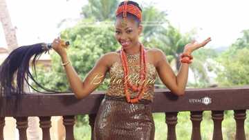 LOOK! Amazing IGBO traditional attire