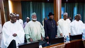 Buhari ya gana da tsofaffin shugabannin kasar Najeriya (Hotuna)