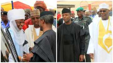 UPDATED: Vice President Osinbajo conferred with the title "Jagaban Adamawa"