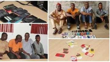 SEE how fake 'Tinubu, Saraki' were arrested by police (Photos)