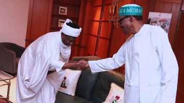 Shugaba Buhari ya karbi bakuncin Sarkin Anka, Alhaji Attahiru Ahmad
