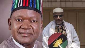 Benue govt sends warning signal to Nnamdi Kanu, says its state is not part of Biafra