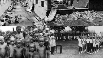Pictures of Nigerian civil war - From starving Biafran children to execution of Nigerian soldiers