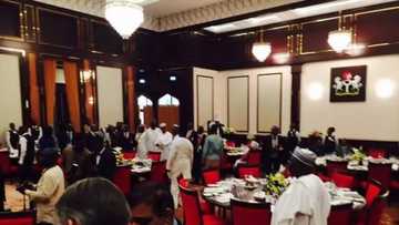 Photos: Buhari Enters Aso Rock As Nigeria’s President, Receives First Guests