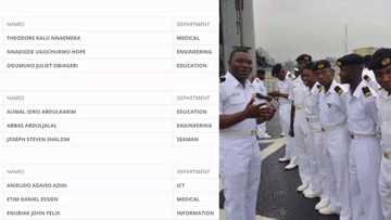 Nigerian Navy releases names of successful recruitment candidates (SEE full list)