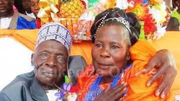 True love? 30-year-old woman marries 100-year-old man (photos)