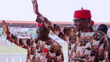 Ebonyi government clears air on relationship between Buhari and Governor Umahi