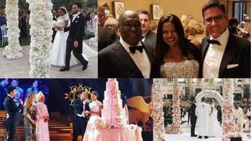 Hotunan shagalin bikin dan Atiku da aka yi a kasar Dubai