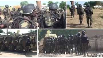 See how gallant soldiers sacked Boko Haram from Sambisa forest (photos, video)