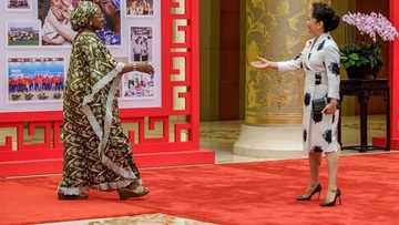 Aisha Buhari ta halarci taron hana yaduwar cutar kanjamau na China da Afrika (hotuna)