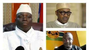 Military intervention? Jammeh dares Buhari, other ECOWAS leaders again as Gambians flee from home