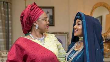 Sakon ranar haihuwa mai taba zuciya da Zahra Buhari ta aika ma Aisha Buhari (HOTO)