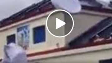 Nigerian man buried in custom-made coffin that looks like a house (Video)