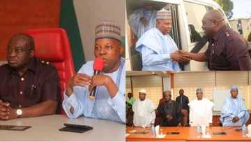 Biafra: Buhari woos southeast and south-south, sends 5 northern governors on 'peace mission' (photos)