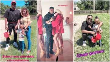 Baddosneh! Rapper Olamide shows off his beautiful family in latest photo