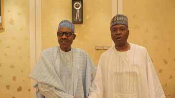 JUST IN! Missing Budget: Saraki, Buhari Meet Behind Closed Doors