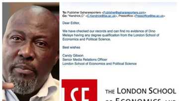 Heavy blow for Dino Melaye as London School of Economics says his name is not on their record (evidence)