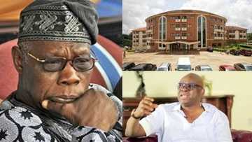 Return the N10m you forced me to donate to your library project – Fayose bombs Obasanjo