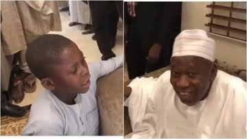 Yadda ta kwashe a tsakanin Ganduje da wani karamin yaro da mahaifinsa ya bar masa wasiyya ga Ganduje