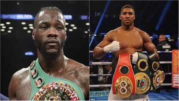 American boxer Deontay Wilder offers to pay Anthony Joshua N18 billion if he fights him this year