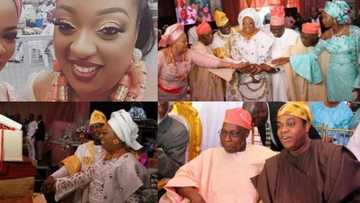 Ex-president Obasanjo's son weds, see incredible photos from the ceremony