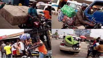See photos of residents fleeing Rivers state community Umudioga following cult clash