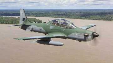 Jirgin yakin hukumar soji MI-35M ya yi ruwan nakiyoyi a kan motocin 'yan Boko Haram