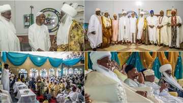 Gov Aregbesola, Sultan of Sokoto, others offer special prayers for Buhari's quick recovery (See Photos)