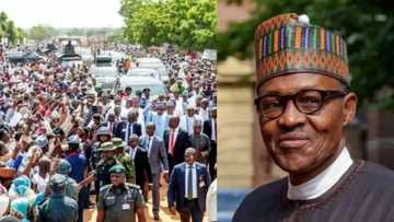 Dalilin da yasa nayi tafiyar kafa mai tsawo ranar Sallah - Buhari