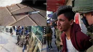 Rikicin birnin kudus: Wani matashin Falasdinu ya caka ma Sojan Isra’ila wuka (Hotuna da bidiyo)